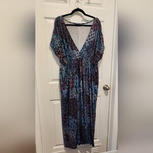 R&B Collection Floral Maxi Dress